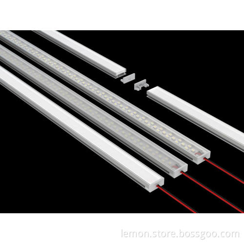 New aluminum LED profile for LED strip light with PC cover/diffuser